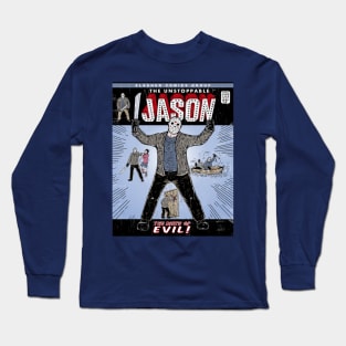 SLASHER COMIC -JASON Long Sleeve T-Shirt